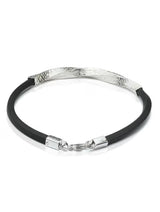 925 STERLING SILVER TWISTED DESIGN LOBSTER CLASP BRACELET FOR MEN