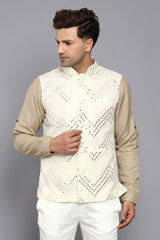 OFF WHITE CHEVRON ABLA EMBRIODERED BANDI