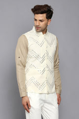 OFF WHITE CHEVRON ABLA EMBRIODERED BANDI