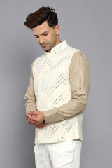 OFF WHITE CHEVRON ABLA EMBRIODERED BANDI