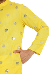 Designer Kurta for Haldi ceremony by Be Desi